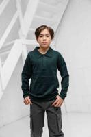 Vingino Per Polo Kids Donkergroen - Maat 152 - Kleur: Donkergroen | Soccerfanshop - thumbnail