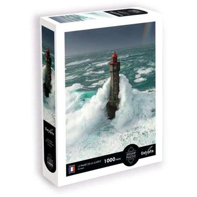 Puzzel - SENTOSPHERE - Calypto - 1000 stukjes - Le Phare de la Jument - Bretagne - Zijdezachte afwerking - Geschikt voor kinderen vanaf 9 jaar Puzzel - SENTOSPHERE - Calypto - 1000 stukjes - Le Phare de la Jument - Bretagne - Zijdezachte afwerking - Geschikt voor kinderen vanaf 9 jaar
