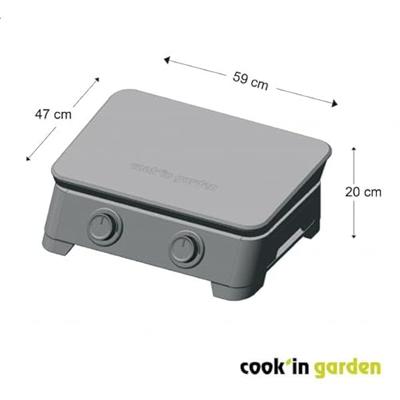 Grill Cook'in Garden DUNE 40 Zwart