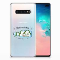Samsung Galaxy S10 Plus Telefoonhoesje met Naam Boho Bottle - thumbnail