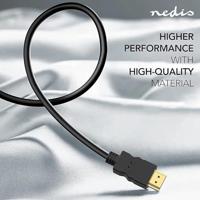 Nedis Ultra High Speed HDMI-Kabel 8K@60Hz 48 Gbps 1 m Zwart - thumbnail