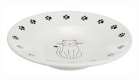 Voerbak voor katten Trixie Wit 15 cm - thumbnail