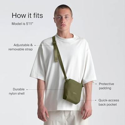 Urth Andesite Camera Pouch, green