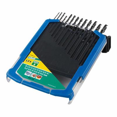 Wolfcraft Metaalboorset | HSS gewalst | Ø1,5-6,5mm | 13-delig | 1 set - 7104000