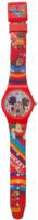 Disney horloge in blik Mickey Mouse junior 23 cm rood - thumbnail