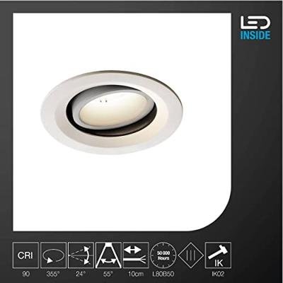 SLV 1003620 NUMINOS MOVE M LED-inbouwlamp LED vast ingebouwd 17 W Wit