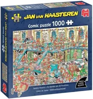 Jan van Haasteren - Fabriek van de Kerstman Puzzel 1000 Stukjes - thumbnail