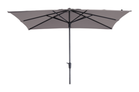 Parasol Syros Vierkant 280x280cm - Taupe - thumbnail