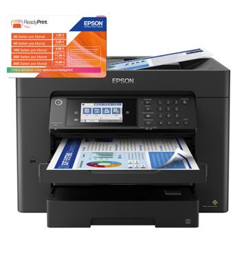 Epson WorkForce WF-7840DTWF All-in-one inkjet printer Zwart - thumbnail