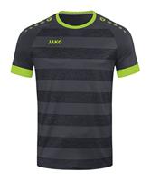 JAKO 4214K Shirt Celtic Melange Km Kids - Antraciet/Lemon - 116 - thumbnail