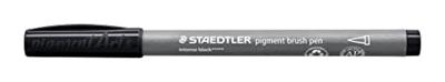 Brushpen Staedtler PigmentArts Intens zwart 1.0mm | 10 stuks