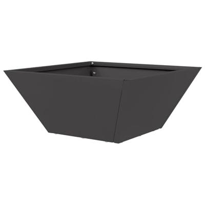 Plastic Plantenbak 5 pcs Zwart 35 x 35 x 15 cm Staal Plastic Plantenbak 5 pcs Zwart 35 x 35 x 15 cm Staal