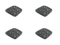 Wicker universeel ca. 48x48 cm Donna grey canvas Eco plus natural outdoor finishing (4 stuks) Madison - Madison - thumbnail