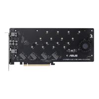 Asus Hyper M.2 x16 Gen 4 PCI Express kaart M.2 PCIe - thumbnail