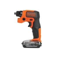 BLACK & DECKER Draadloze schroevendraaier BDCSFS30C-QW - 3,6 V - Zwart - thumbnail