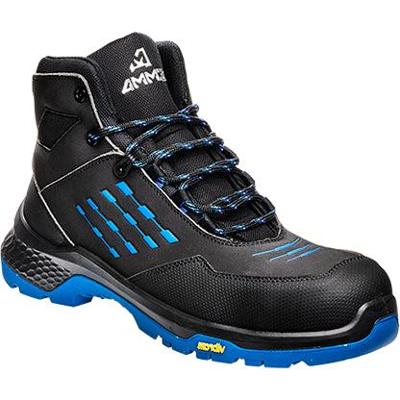Emma Safety Footwear Emma werkschoen crossforce xd hoog s3 | zwart/blauw | maat 43 - 8715316154898