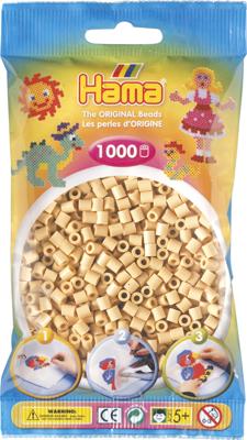 Hama strijkkralen beige 1000 stuks