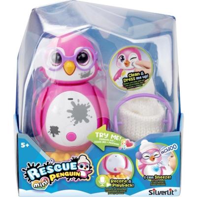 Silverlit Mini Rescue Pinguïn + Licht en Geluid Roze Silverlit Mini Rescue Pinguïn + Licht en Geluid Roze