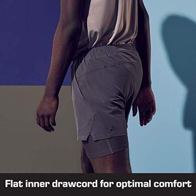 Craft 1908764 Adv Essence 2In1 Str. Shorts M - Black - XL