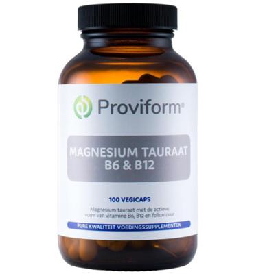 Proviform Magnesium Tauraat B6 & B12 Vegicaps Proviform Magnesium Tauraat B6 & B12 Vegicaps