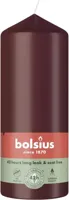 Bolsius stompkaars essentials 5.8x15cm velvet red - thumbnail