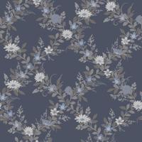 Dutch Wallcoverings Ortagard - Margareta Blue - Blauw - thumbnail