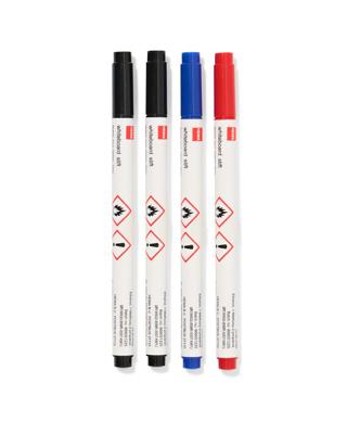HEMA Whiteboardmarker 1.4mm extra dunne punt - 4 stuks