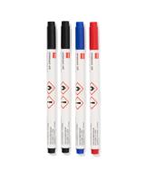 HEMA Whiteboardmarker 1.4mm extra dunne punt - 4 stuks - thumbnail