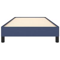 Bedframe zonder matras 100x200 cm stof blauw - thumbnail