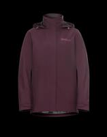 Jack wolfskin Rotwand 3 in 1 jas Dames Amaranth S - thumbnail