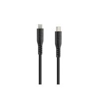Optiline siliconen kabel usb type c > apple 8 pin - 60 cm - thumbnail