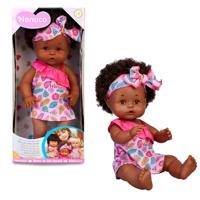 Nenuco Afro-stijl pop 35 cm - Drinkt en plast - Voor kinderen vanaf 2 jaar - thumbnail