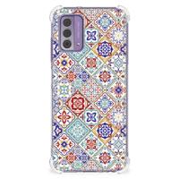 Nokia G42 Anti-Shock Hoesje Tiles Color - thumbnail