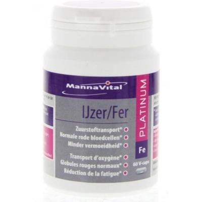MannaVital IJzer Platinum Capsules