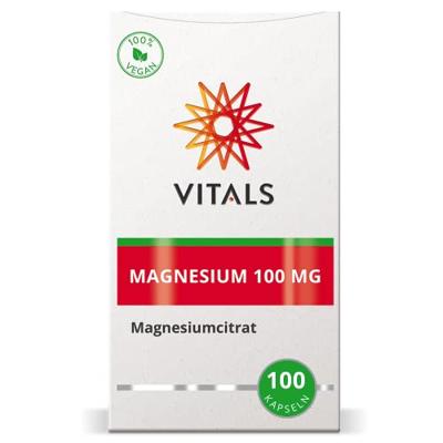 Vitals Magnesium 100mg Capsules