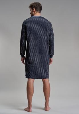 Gotzburg Nachthemd V-hals blauw