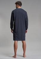 Gotzburg Nachthemd V-hals blauw - thumbnail