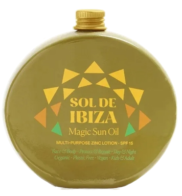 Sol De Ibiza Zonneolie beschermend & herstellend SPF15 bio 30 Milliliter