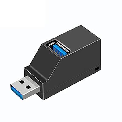 Mini Portable 2 x USB 2.0 + 1 x USB 3.0 hub met kabel