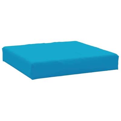 VidaXL Palletkussens 2 st stof lichtblauw - thumbnail