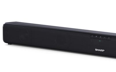 Sharp HT-SB110 Soundbar Zwart Bluetooth, USB, Wandbevestiging