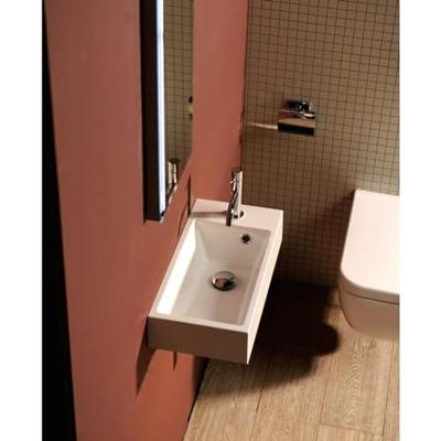 Fontein Sapho Small Rechthoekig 50x10x25 cm Links Keramiek Wit Sapho Fontein Sapho Small Rechthoekig 50x10x25 cm Links Keramiek Wit Sapho