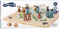 Small Foot - houten ludospel boerderijdieren - thumbnail
