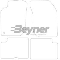 Velours Automatten passend voor Nissan Almera N15 1995-2000 4 HL1541724 - thumbnail