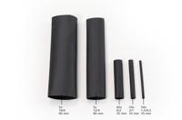 HellermannTyton 300-30320 Krimpkous zonder lijm Zwart 3.20 mm 1.60 mm Krimpverhouding:2:1 10 m - thumbnail