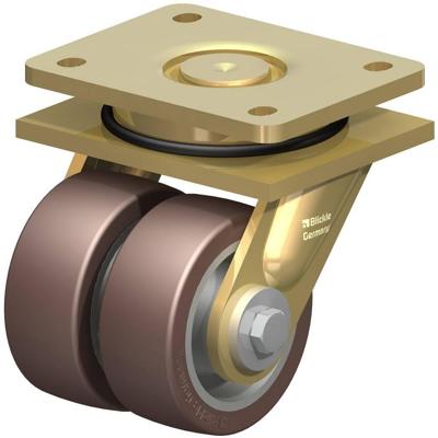 Blickle LSD-GB 100K Dubbel zwenkwiel Wieldiameter: 100 mm Draagvermogen (max.): 810 kg 1 stuk(s)