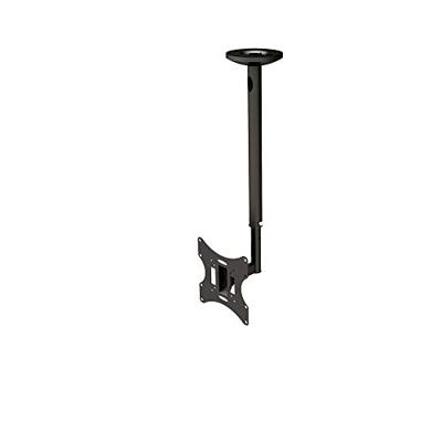 Neomounts FPMA-C060BLACK TV-plafondbeugel 25,4 cm (10) - 101,6 cm (40) Kantelbaar, Zwenkbaar, In hoogte verstelbaar