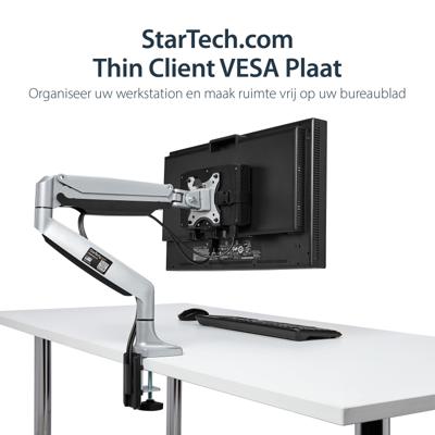 Schermtafel Support Startech ACCSMNT Zwart
