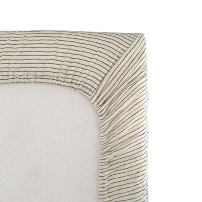 Inbakerhoeslaken - DOMIVA - 60x120 cm - Strepen - Katoengaas