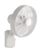 CasaFan AIROS ECO DESIGN WALL WE Wandventilator 45 W (Ø x h) 404 cm x 540 mm Wit Met afstandsbediening, Timer - thumbnail